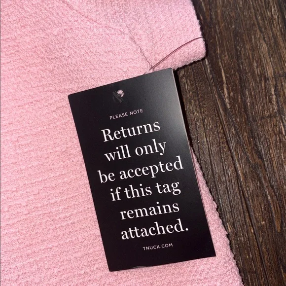 Tuckernuck Blossom Pink Tweed Jackie Dress Size XXL NWT - Picture 5 of 11